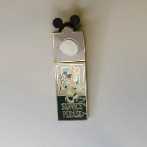 Disney Pin Mickey Minnie Privacy Service Please Door Hanger Spinner