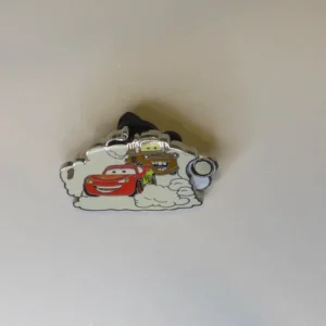Disney Pin CARS Tow Mater & Lightning McQueen Where Dreams Come True Magnetic