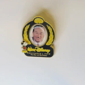Disney Wdw Walt's 100TH Birthday Mickey Mouse Walt the Man and His Dreams Pin