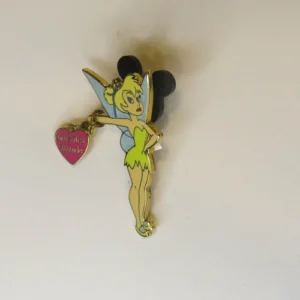 Tinker Bell Little Miss Attitude 2003 Dangle Pin # 21893