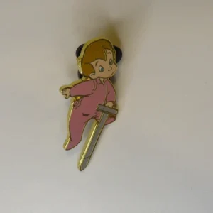 Disney Pin Peter Pan Michael Darling Child Pirate Sword Pajamas