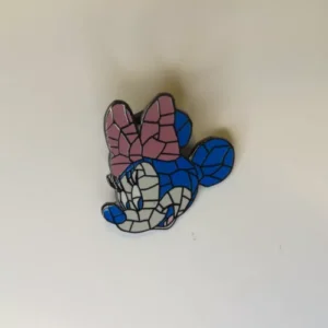 MINNIE MOUSE HEAD FACE MOSAIC Character SERIES OLDER Disney PIN 6095
