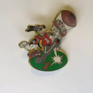 Disney Sports Series With Goofy Kicking Football Free D Pin