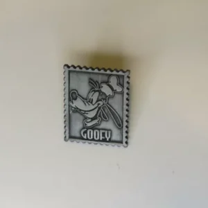 Dlr Cast Member Pewter Stamp Goofy Disney Pin 2517