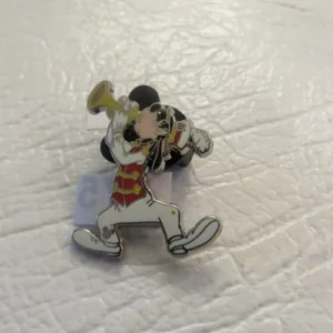Disney Goofy Playing Trumpet Band Hidden Mickey Pin