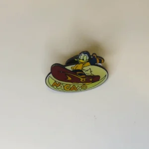 Disney on Tour Japan Donald Duck Winter Snowboarding Nagano Pin