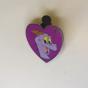 FIGMENT HAPPY FACE HIDDEN MICKEY Cast LANYARD DISNEY 2007 Trading PIN