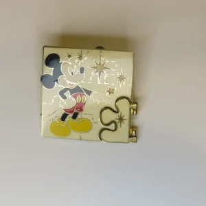 Disney Cast Member Create-A-Pin The Pieces Fit Because Of You Mickey Pin LE 500