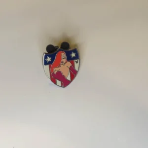 Hidden Mickey Cast Member Pin, PATRIOTIC DISNEY CHARACTERS, Jessica, 2013 series