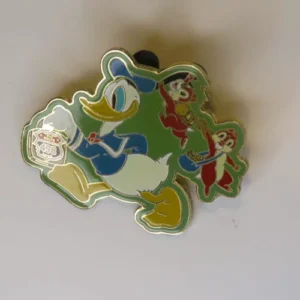 37561WDW Disney Pin Route 498 Backpack Gift Pin #3 Donald Chip Dale LE 500 HTF