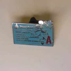 Disney Trading Pin Disneyland Coupon A Main Street Cast Lanyard
