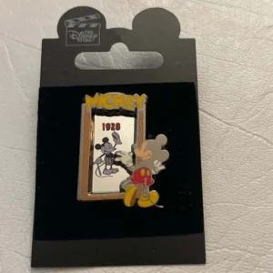 Disney 1928 Mickey Mirror Pin