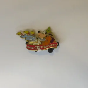 Disney Wdw Pin - Goofy's 70th Birthday Cake & Candles 3d, Trading 2002