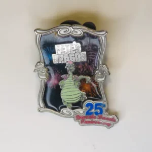 Disney Le 3500 Pin Wdw Pete's Dragon 25th Anniversary 2002 Elliot