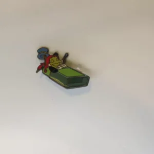 DISNEY DLR JIMINY CRICKET SLEEPING IN A MATCHBOX FROM PINOCCHIO PIN