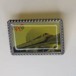 Walt Disney World Epcot Center Limited Metal 1 1/2" pinback