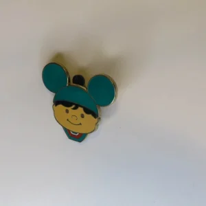 IT'S A SMALL WORLD MYSTERY TIN BOY TEAL EARS LE 1600 Disney PIN