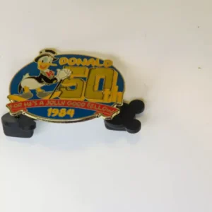 Disney Blue Donald Duck Pin Magical Musical Moments For He's a Jolly Good Fellow