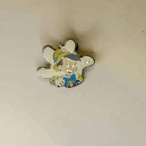 2010 PINOCCHIO GLOVE Hidden Mickey - Disney Trading Pin w/ Mouse Ears pin back