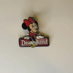 DLR - Minnie Sitting on Disneyland Logo