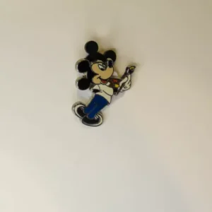 Disney Pin Mickey Dressed As Artist Painter Painting Occupation