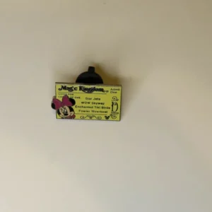 Cast Lanyard Series 3 Magic Kingdom Ticket D Minnie No Hidden Mickey