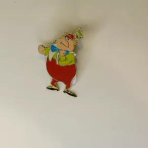 Disney Pin,alice Tweedledee Dum Fighting,fist Up