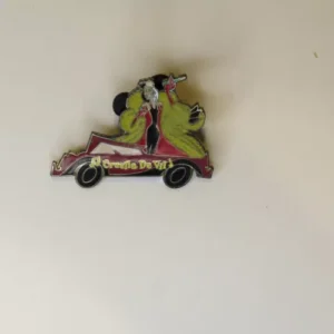 Cruella Smoking Cigarette In Red Car - Disney Store Pin Magical
