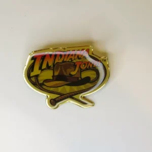Indiana Jones Disney Lucasfilm Logo Hat And Whip Early Pin