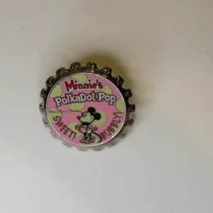Disney Wdw Soda Pop Series Minnie Mouse Polka Dot Pop Pin