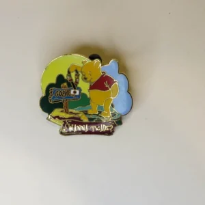Disney Wanna Trade Pin Series Pooh Bear & Gopher Pin