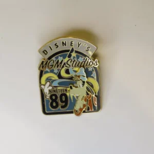 Disney's Mgm Nineteen 89 Goofy Park Opening Retro Collectible 2007 Pin
