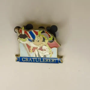 Disney Minnie Mouse Cup Cake Gratulerer Pin