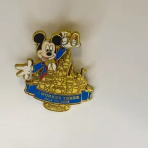 Disneyland Cast Exclusive Pin 50th Anniversary I Worked There 2005 Workday Pin