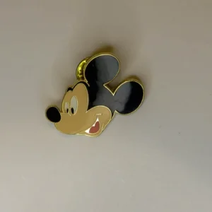 Disney Pin Mickey Mouse head profile vintage disneyland walt disney world *1