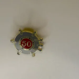 50th Walt Disney Carolwood Pacific Lilly Belle Railroad Hatch Boiler Door LE Pin