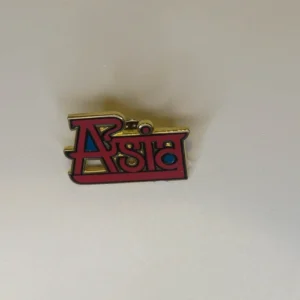 Rare Disney Pins Disney’s Animal Kingdom “asia” Logo Red Blue Pin