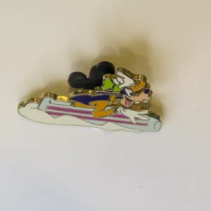 Disney DLR  ETicket Thrills GWP Goofy on Matterhorn Bobsleds Pin