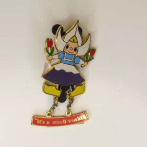 Disney Wdw It's A Small World Pins-dutch Girl Dangle And Children pin