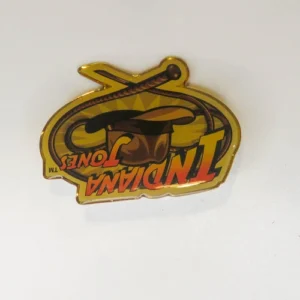 INDIANA JONES DISNEY LUCASFILM LOGO HAT AND WHIP EARLY PIN