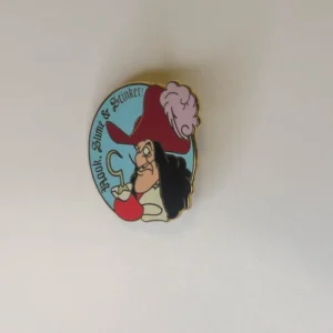 Disney Cast Lanyard Series Captain Hook Slime & Stinker Peter Pan Pin