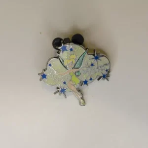 Walt Disney World Where Dreams Come True Tinker Bell Pixie Dust Lapel Pin 50070