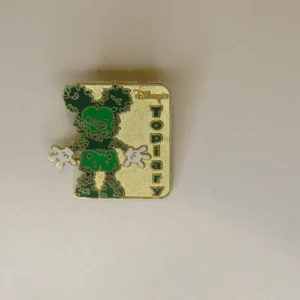 Disney Pin - WDW - Mickey Topiary - Cast Lanyard Series - Gold 11295