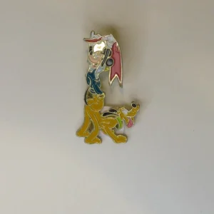 2000 Disney Wdw Cast Holiday Celebration Dog Pluto & Mickey Mouse