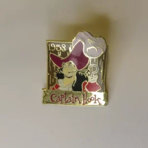 Disney Countdown to the Millennium Trading Pin #86 Pirate Captain Hook 1953