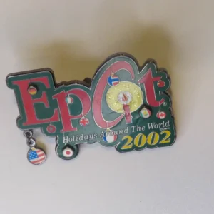 2002 Epcot Holidays Around The World Disney Pin Le 3000