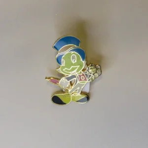 Disney Jiminy Cricket Original 2000 Release,1st Edition 18k Badge Of