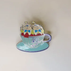 Wdw Disney Pin 35th Mad Tea Party (tweedle Dee & Tweedle Dum) Alice