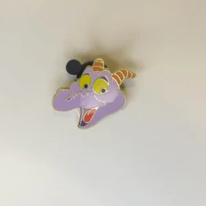 Disney Pin 12803 WDW - Figment - Cast Lanyard Series Figment's head - face