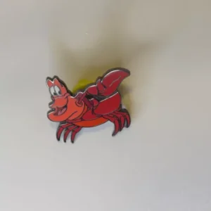 2001 DLR Sebastian The Little Mermaid Pin 6405 Original Card